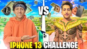 As Gaming Challenge Me For iphone 13😱😍1 VS 1- Garena Free Fire