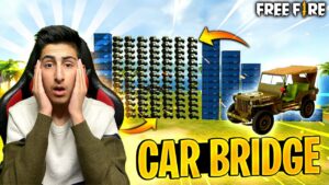 CAR BRIDGE In Free Fire😱😱1v 1 Who will win - Garena Free Fire
