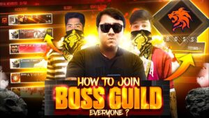 Everyone can join boss🤩!! How to join boss?🤔-Garena free fire