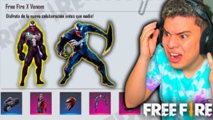 FREE FIRE ME ENVIO LA COLABORACION CON VENOM ¿LA MÁS CACIQUEADA DE LA HISTORIA?