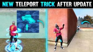 FREE FIRE NEW TELEPORT TRICK AFTER UPDATE | TOP 5 SECRET TRICKS - GARENA FREE FIRE