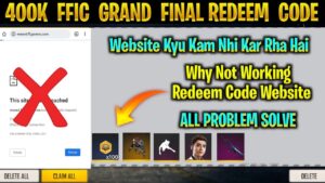 FREE FIRE REDEEM CODE WEBSITE CRASH PROBLEM SOLVE | REWARD.FF.GARENA.COM WEBSITE NOT WORKING PROBLEM