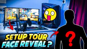 Face Reveal And Setup Tour Challenge🔥 Gone Wrong🤯 - FireEyes Gaming - Garena Free Fire