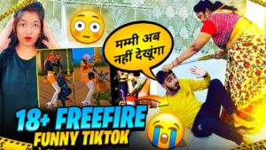 Free Fire 18+ Funny Tiktok Reaction Part 4 || मम्मी से पिटाई || Free Fire