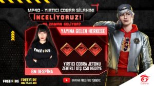 GM Despina İle MP40 Yırtıcı Cobra Silahını İnceliyoruz!! | Garena Free Fire