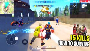 Garena Free Fire King Of Factory Fist Fight | Solo vs Squad 15 Kills Total In Free Fire  P.K. GAMERS