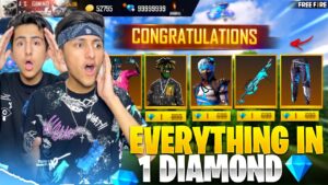 Gifiting Angelic Pant & 10,000 Diamond To My Brother😍| Free Emote For Everyone - Garena Free Fire