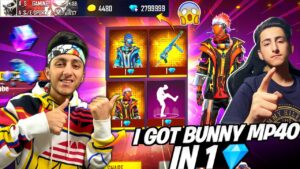 I Got Bunny Mp40 In 1 Diamond 😍💎 Best Upcoming Event 10,000 Diamond Waisting - Garena Free Fire