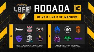 LBFF 6 - Rodada 13 - Grupos A e B | Free Fire
