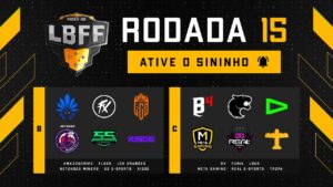 LBFF 6 - Rodada 15 - Grupos B e C | Free Fire