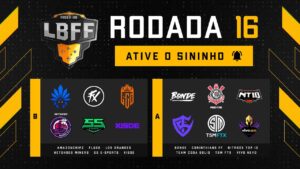 LBFF 6 - Rodada 16 - Grupos B e A | Free Fire