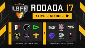 LBFF 6 - Rodada 17 - Grupos C e A | Free Fire