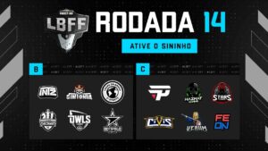 LBFF 6 Série B - Rodada 14 - Grupos B e C | Free Fire