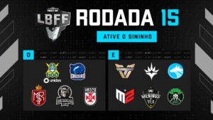 LBFF 6 Série B - Rodada 15 - Grupos D e E | Free Fire