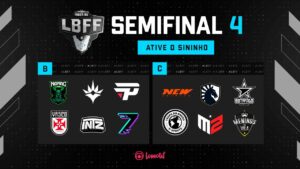 LBFF 6 Série B - Semifinal 4 - Grupos B e C | Free Fire