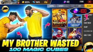 My Brother Wasted My All My Magic Cubes Rip Diwali Event 😱 Bic Scam With Nayan - Garena Free Fire