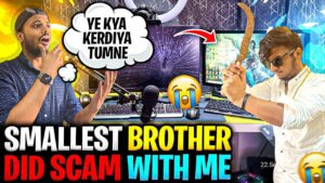 My Small Brother Break My Gaming Chair Prank Gone Wrong 🥺 - Garena Free Fire