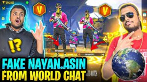 NayanAsin Vs Fake NayanAsin 😱Fake NayanAsin Called Me Noob 😡 - Garena Free Fire
