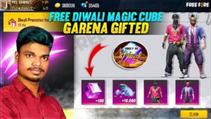 New Diwali Garena Magic Cube Event & I Got Rare Gun Skin & PVS NEW Pet - Garena Free Fire