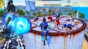 🔥New "HAILSTONE FIST" And" WAVEBREAKER KAZE" Bundle Factory Roof Insane Fight - Garena Free Fire