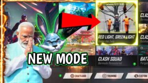 Playing Free Fire New Mode😁 | Red Light, Green Light | Starline Raj | Garena Free Fire | #shorts