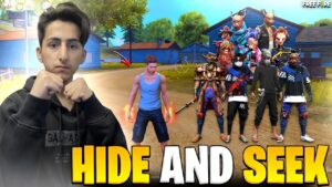 Playing Hide & Seek In Factory Roof 🦈- Garena Free Fire