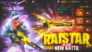 RAISTAR IS LIVE | NEW M1887 SKIN 😱 GARENA FREE FIRE