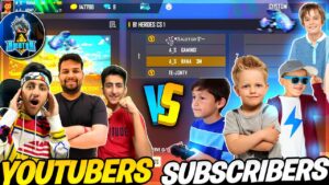 Raistar Jontygaming ASgaming And A_S rana Vs Subscribers - Garena Free Fire