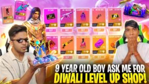 Small Kid Asking For New Diwali Level Up Shop Event Gifting Magic Cube To Kid 🤯 Garena Free Fire