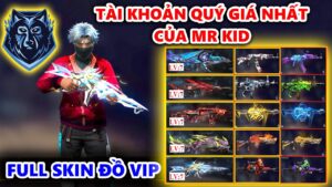Tài Khoản Free Fire Quý Giá Nhất Của Mr Kid Sau 3 Năm Chơi Free Fire - Toàn Đồ Huyền Thoại