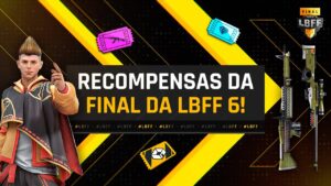 VAI TER SALA! | Recompensas da Final da LBFF 6 | FREE FIRE