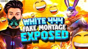 WHITE444  EXPOSED  || FAKE MONTAGES || GARENA FREE FIRE