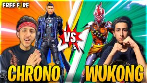 Wukong Vs Chrono The End 😡 My Brother Challenge Me For 1 Vs 1 Clash Squad - Garena Free Fire