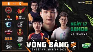 Yomost VFL Winter 2021 [Ngày 17] HQ kết thúc vòng Bảng với 959 điểm, BTS vẫn chưa bùng nổ!