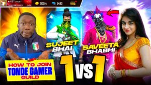 92 Level Savita Bhabi wants to Join My Guild 😲 1 Vs 1 Challenge 😈 Garena Free Fire