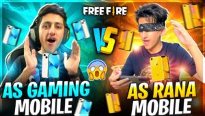 As Gaming Vs As Rana Phone Vs Phone📱Best Clash Squad Battle - Garena Free Fire