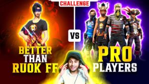 Better Than Ruok FF 😳 vs Pro Players - Garena Free Fire