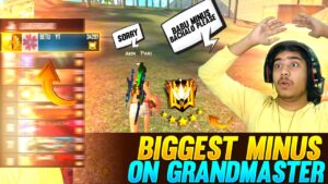 Biggest Minus On FreeFire History ? 😱🔥 || Global Top 1 Lobby || Garena Free Fire
