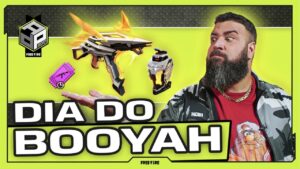 CHEGANDO COM A UMP DO DIA DO BOOYAH! NOVO CONJUNTO LENDÁRIO | Airdrop #30
