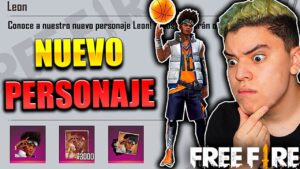 FREE FIRE ME ENVIO AL NUEVO PERSONAJE LEON * HABILIDAD ROTA? *