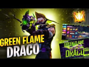 🥳 FULLY UPGRADED 😍 GREEN FLAME 🔥 DRACO R.I.P 😭 100000 DIAMONDS - GARENA FREE FIRE 🔥 || P.K. GAMERS