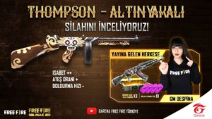 GM Despina İle Thompson - Altınyakalı Hediyesi Silahını İnceliyoruz! | Garena Free Fire