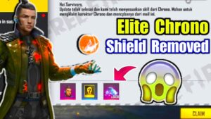 Garena Sent me Elite Chrono😵🔥Shield Removed First Game🤯Skill Changed RIP !!