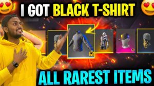 Gifting Black Tshirt To Best Friend Noob To Pro Id😱 Rarest Events Of FreeFire 🥰 - Garena Free Fire