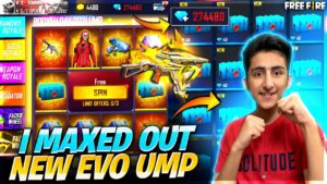 I Maxed Out New Evo Ump - 10000💎💎 In 11 Year Old Boy - Garena Free Fire