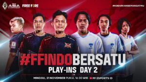 [ID] Free Fire Asia Championship - Play-Ins Day 2 #FFINDOBERSATU