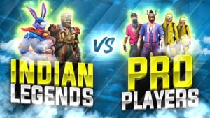 INDIAN LEGENDS  VS PRO PLAYERS #NONSTOPGAMING #AJJUBHAILIVE - GARENA FREE FIRE LIVE