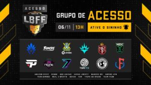 LBFF 6 - Grupo de Acesso | Free Fire
