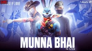 Munna Bhai is Live - Free Fire Live Telugu - Telugu Gaming Live