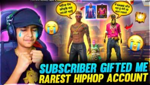 My Subscriber Gifted Me Rarest Hiphop Grandmaster Account 💎😍 - अब ये मेरी Id है - Garena Free Fire